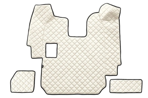 V-maxzone Part VIC-127051 Килимки для підлоги ЕКО-Шкіра стьобані (5 шт.) Шампань на всю підлогу