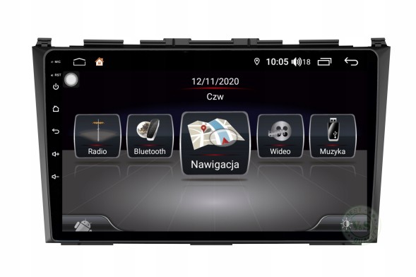 VS VS009 Автомобільна магнітола V&amp;S для Honda CRV 2007 - 2012, Business Line, QLED, Android Auto