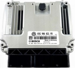 OEM 001001007150E, 0281014073, 03G906021PD Комп'ютер ecu vw caddy 1.9 0281014073 03g906021pd immo off