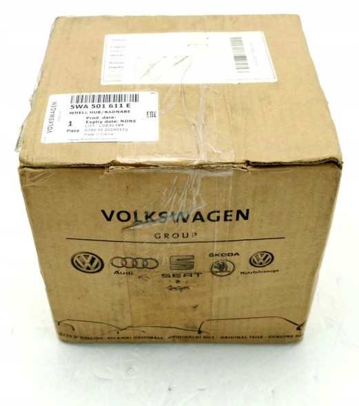 Volkswagen OE 5WA501611E, DWP524970OE ПІДШИПНИК СТУПИЦІ КОЛЕСА VW TIGUAN III 571 5WA501611E ОРИГІНАЛ