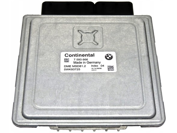 Continental 7 593 666 5WK93725 DME MSD81.2 КОМП'ЮТЕР BMW ECU 7593666 5WK93725 DME MSD81.2