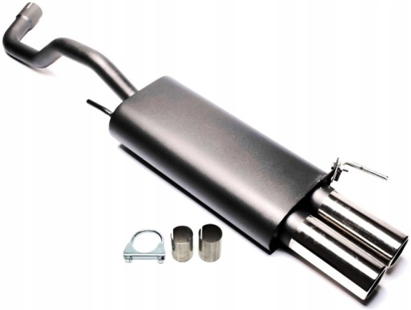TA-Technix EVOP4E276-2 Спортивний глушник вихлопу 2x76мм TA TECHNIX EVOP4E276 VW POLO III FL (6N2)
