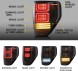 VLAND LDFO94 mhm Комплект задніх ліхтарів Vland Led Neon Dynamic Diodes Ford F150 F-150 XII mk 12 08-