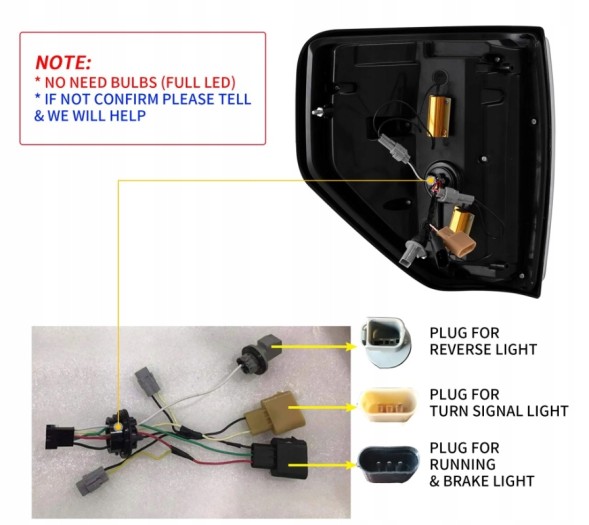 VLAND LDFO94 mhm Комплект задніх ліхтарів Vland Led Neon Dynamic Diodes Ford F150 F-150 XII mk 12 08-