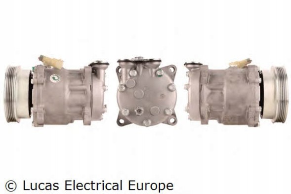 Lucas ACP173 Компресор кондиціонера rover 200, 25, 400, 800 1.1-2.5d 01.90-05.05