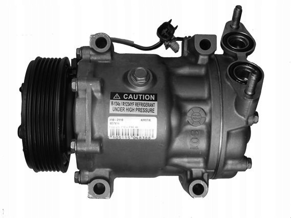 Airstal 36001898 31348245 SD7V16-1846 51-0898 320013 SD7V16-1840 241292 Компресор кондиціонера Volvo C30, S40, V50, 1.6D, '06-