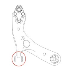 GV0231 CTR Сайлентблок CVD 1