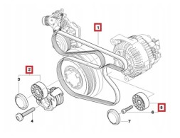 Schaeffler INA 532 0556 10 Напрямна роликова опора клинового ременя Schaeffler INA OEM + 2 інших продуктів