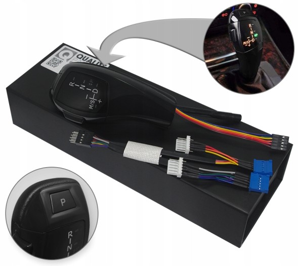 QP SK004-BP РУЧКА ПЕРЕКПП АКПП BMW 3 E90 E91 E92 1 E81 E82 E87 E88 X1 E84 LED