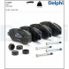 LP2039 DELPHI Комплект гальмівних колодок з 4 шт дисків