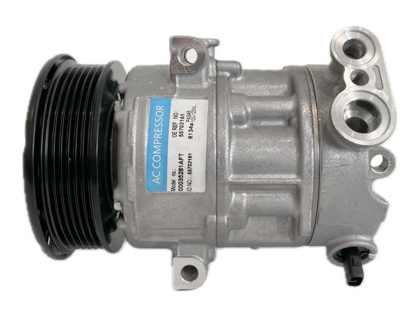EURO KLIMA 240982 / 447190-2141 / 447190-2142 КОМПРЕСОР КОНДИЦІОНЕРУ FIAT GRANDE PUNTO 1.2ie, 1.3D, 1.4ie (05-) 55702161