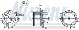 Nissens 87622 Повітродувка - nissens 87622