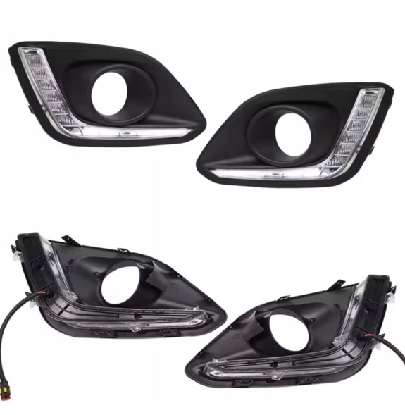Novi 2111198 Lampy dzienne światła do jazdy dziennej led drl suzuki swift 2013- komplet
