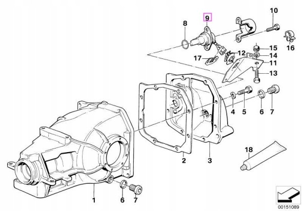 BMW OE 62161390063 Датчик пульсу спідометра BMW E32 E34 OE