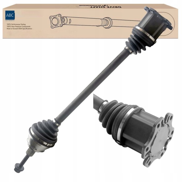 Китай abc-07.02/12/26 ПІВОСЬ ПРИВОДУ AUDI A6 C6 04-, ALLROAD C6 06- /ПЕРЕДНЯ, ПРАВА, MTM/