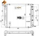 NRF 514782 Радіатор охолодження nrf 514782