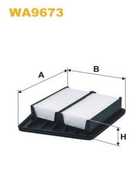 WA9673 WIX FILTERS Фільтр повітряний