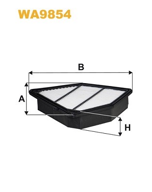 WA9854 WIX FILTERS Фільтр повітряний