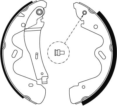 AD BRAKE VIC-35776 Гальмівні колодки в комплекті для NISSAN CABSTAR E, TERRANO II