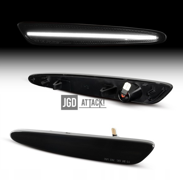 Китай 000-CORVC6-FRSM Габаритні LED ліхтарі - Комплект CHEVROLET CORVETTE C6 2005-2013