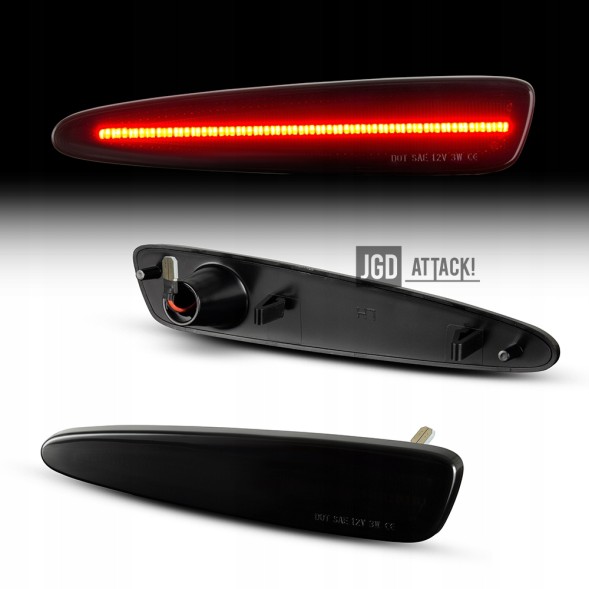 Китай 000-CORVC6-FRSM Габаритні LED ліхтарі - Комплект CHEVROLET CORVETTE C6 2005-2013