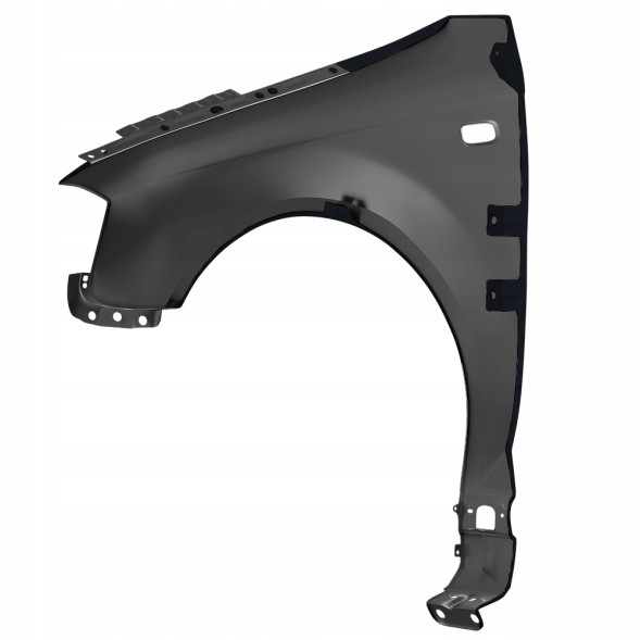 282020274 BLU Бризковик AUDI A3 8P LZ9W правий чорний 03-08 передній OCYNK EbonySchwarz
