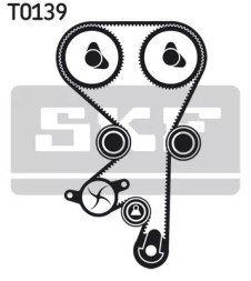 SKF VKMC 05156-3 Комплект грм + водяна помпа