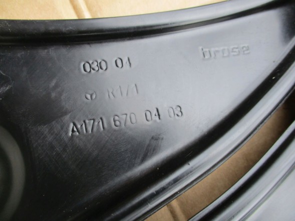 Mercedes-Benz OE A1716700403 A1716700303 MERCEDES SLK W171 ЗАДНІ СКЛА З КОМПЛЕКТОМ МЕХАНІЗМІВ