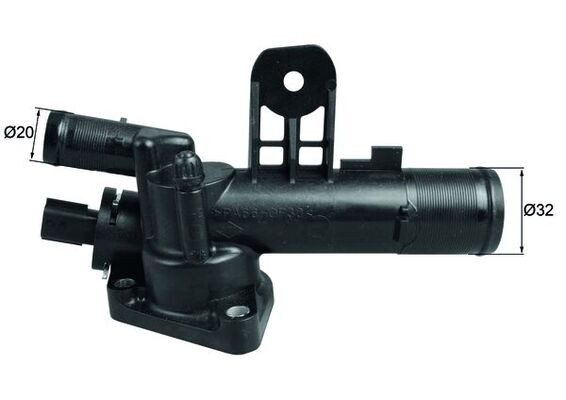 TI 247 83 MAHLE ORIGINAL Термостат