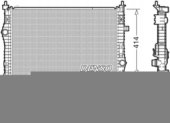 Denso DRM21104 Охолоджувач води drm21104 denso citroen