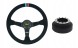 RBS Technology RBS-KZ-08+E46 Спортивне кермо RBS Technology замшеве 35/9см + наба BMW E46