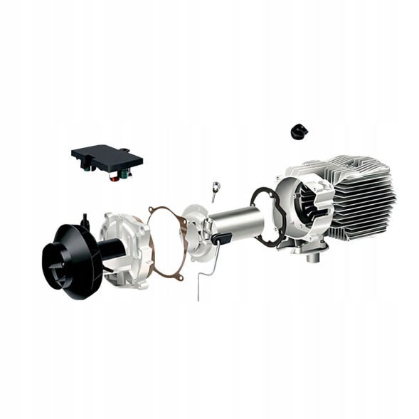 CHINA Nagrzewnica 12V 8kW Diesel Масляний обігрівач webasto 8квт 12в дизель 0,1-0,48л/год паркувальне опалення