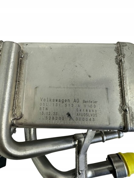 Audi OE 05L131512A 05L 131 512 A Охолоджувач вихлопних газів EGR Audi 05L131512А