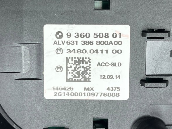 BMW OE 9360508,61 31 9360508 BMW MINI F55 MINI F56 Перемикач керма багатофункційний спортивний 9360508