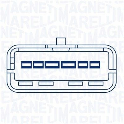 Magneti Marelli Електродвигун, склопідіймач Magneti Marelli 350103177300