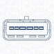 Magneti Marelli Електродвигун, склопідіймач Magneti Marelli 350103177300
