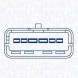 Magneti Marelli Електродвигун, склопідіймач Magneti Marelli 350103177300