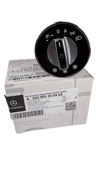 Mercedes-Benz OE A204905330464 ПЕРЕМИКАЧ СВІТЛА MERCEDES C-CLASS W204 GLK A2049053304