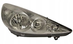 Abakus 550-1146RMLD-EM Права передня фара peugeot 206