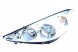 Abakus 550-1146RMLD-EM Права передня фара peugeot 206