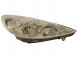 Abakus 550-1146RMLD-EM Права передня фара peugeot 206