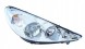 Abakus 550-1146RMLD-EM Права передня фара peugeot 206