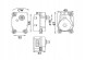 Mahle AA 19 000P Aa19000p/mah регулятор заслінки вентиляції peugeot 206, 307
