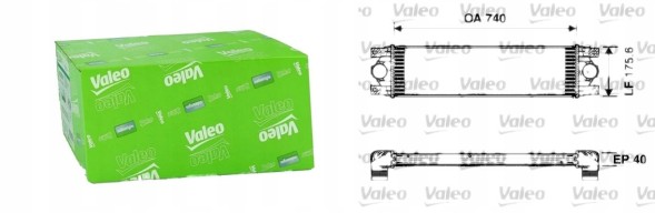Valeo 817637 606 291_B охолоджувач повітря / інтеркулер