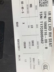 Tesla Модуль контролера крісла Tesla X 1068116-00-A