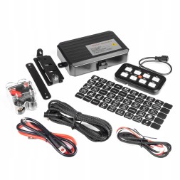PURELUX HS18995 Панель перемикачів PURELUX Multi-switch Dashboard Controller - 8 клавіш, 10-30V