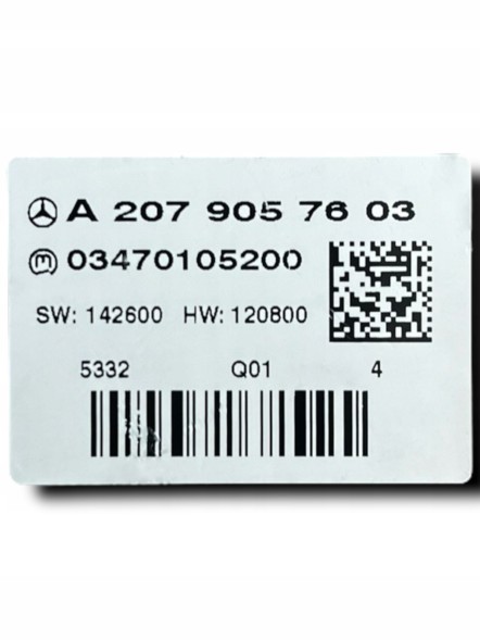 Mercedes-Benz OE MERCEDES BENZ W207 БАГАТОФУНКЦІОНАЛЬНА ПАНЕЛЬ КНОПОК A2079057603