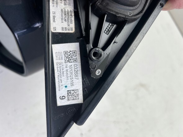 Audi OE 4G1857410AB (N.28) ДЗЕРКАЛО ПРАВЕ 12 PIN AUDI A6 C7 LIFT LX5R 4G1857410AB 38 км! ЄВРОПА!