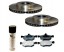 Maxgear ALL4224 Диски колодки MAZDA TRIBUTE EP FORD MAVERICK II 2001 - ПЕРЕДНІ 278мм