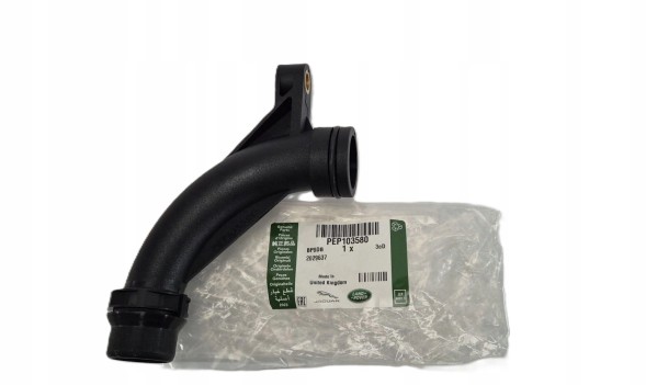 Land Rover OE PEP103580 1H5Z18B402BA 1H5Z-18B402-BA 1H5Z18B402B 1H5Z-18B402-B Пластиковий патрубок коліно термостата FREELANDER I 1998-2006 2.5 V6 PEP103580